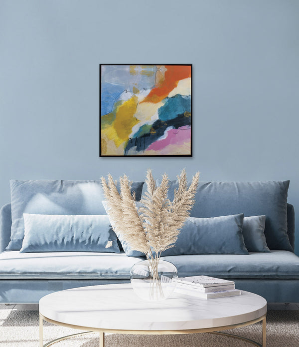 Abstract Daydream III Canvas Framed Art