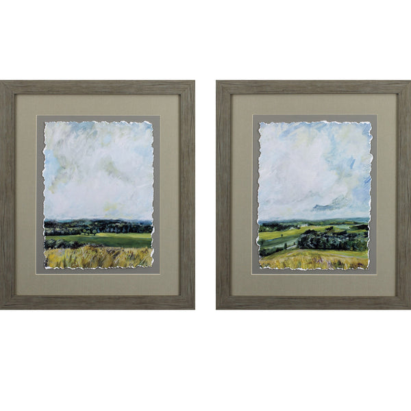 Set of Two Landscape Framed Art