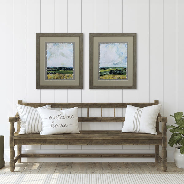 Set of Two Landscape Framed Art