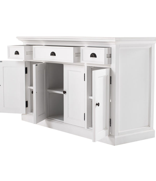 Large Modern Farmhouse White Cabinet