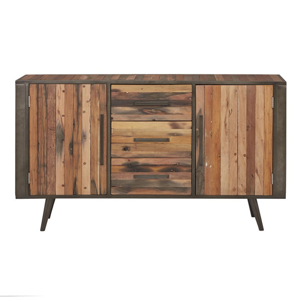 63" Modern Rustic Natural Buffet Server