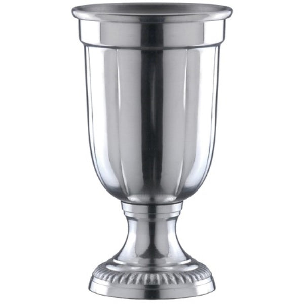 Silver Chalice Pedestal Vase