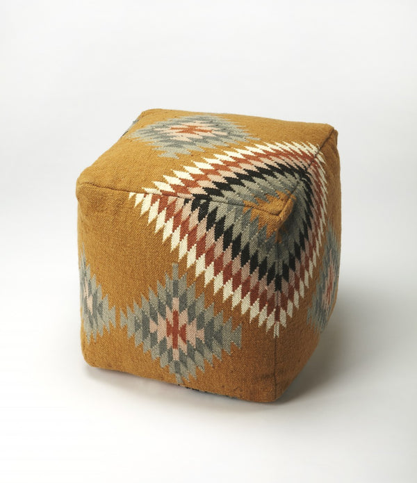 Southwest Lodge Pouf Ottoman