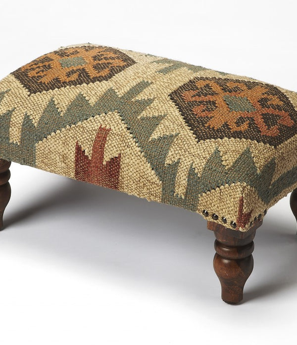 Southwest Mountain Lodge Foot Stool