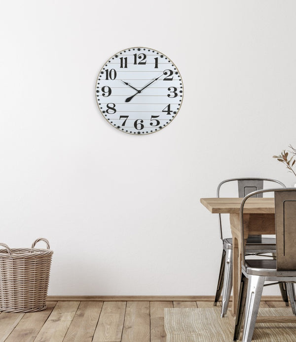 Farmhouse Style Wall Clock