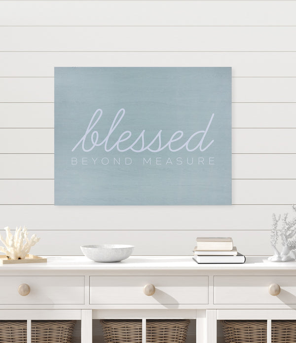 Blessed Beyond Measure Wall Art