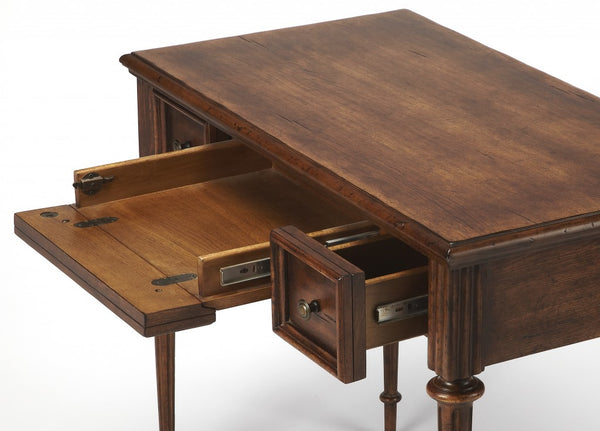 Dark Toffee Writing Desk