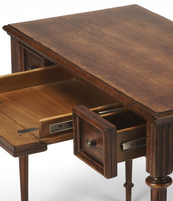 Dark Toffee Writing Desk