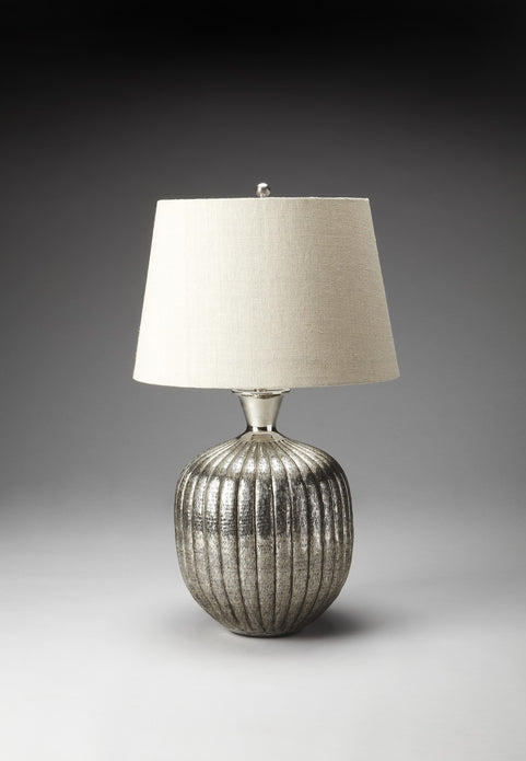 Antique Nickel Table Lamp