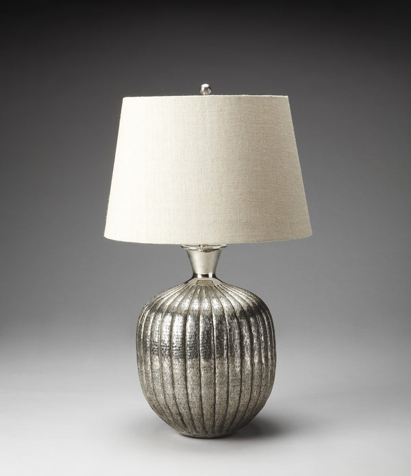 Antique Nickel Table Lamp