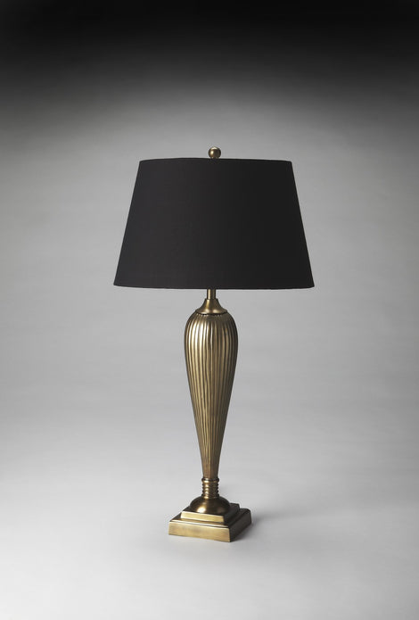 Antique Brass Table Lamp