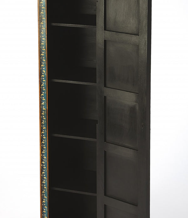 Amir Hand Painted Tall Cabinet