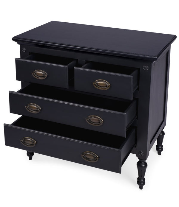 Easterbrook Black 4 Drawer Chest