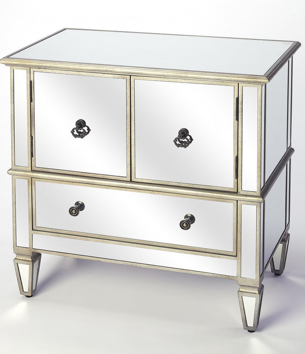 Celeste Mirrored Console Cabinet