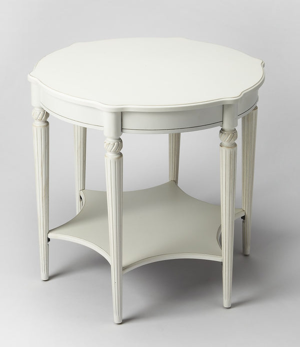 Cottage White Accent Table