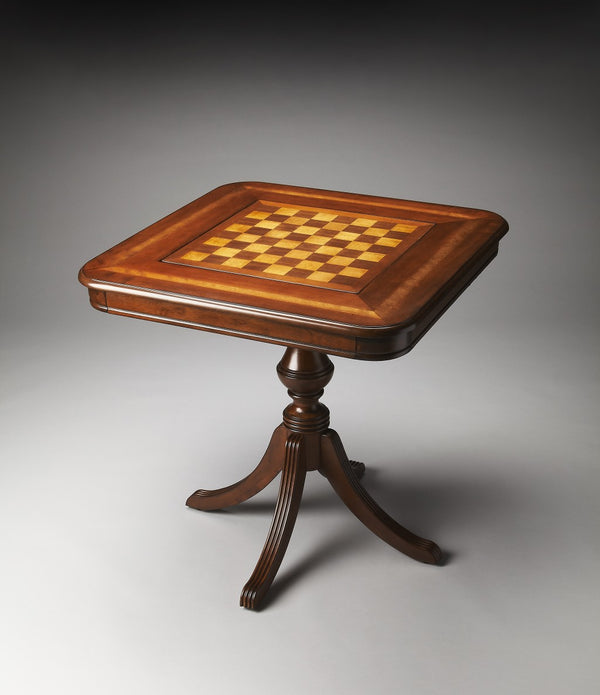 Antique Cherry Brown Game Table