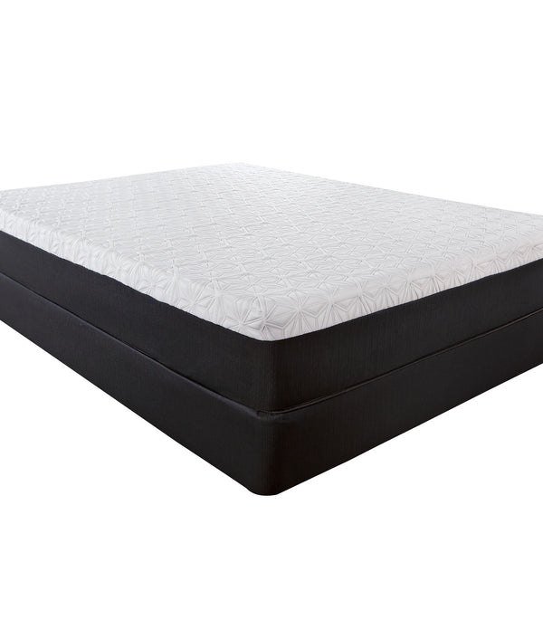 10.5' Lux Gel Infused Memory Foam and High Density Foam Mattress Twin