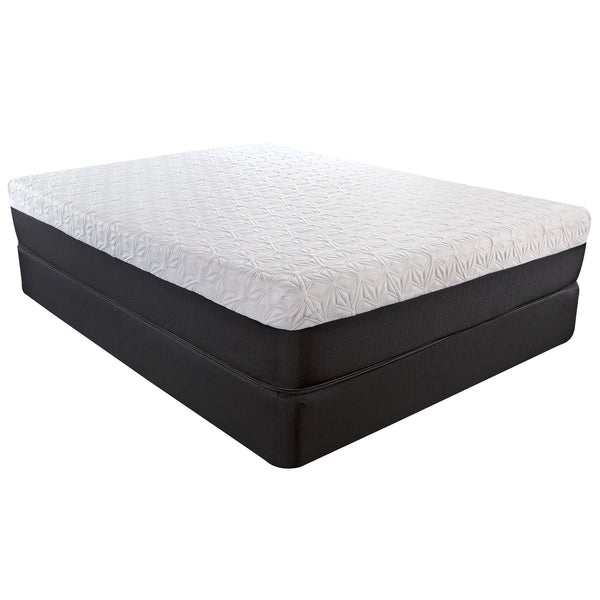 11.5' Lux Copper Infused Gel Memory Foam and High Density Foam Mattress Twin