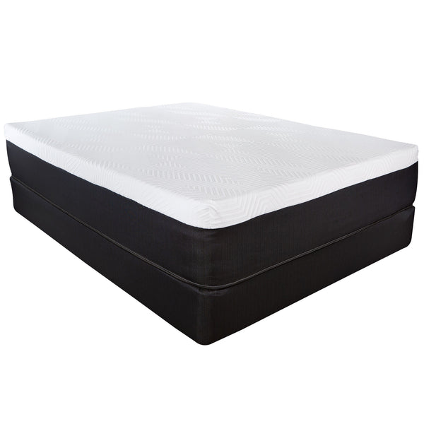 13' Hybrid Lux Memory Foam and Wrapped Coil Mattress Twin