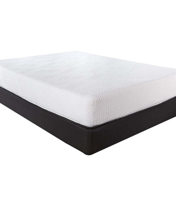 10.5' Hybrid Lux Memory Foam and Wrapped Coil Mattress Twin XL