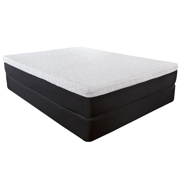 10.5' Lux Gel Infused Memory Foam and High Density Foam Mattress Full