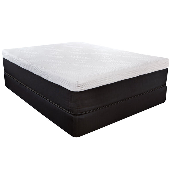 14' Hybrid Lux Memory Foam and Wrapped Coil Mattress King