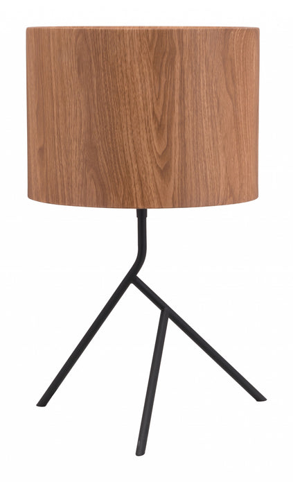 Brown and Black Treetop Table Lamp