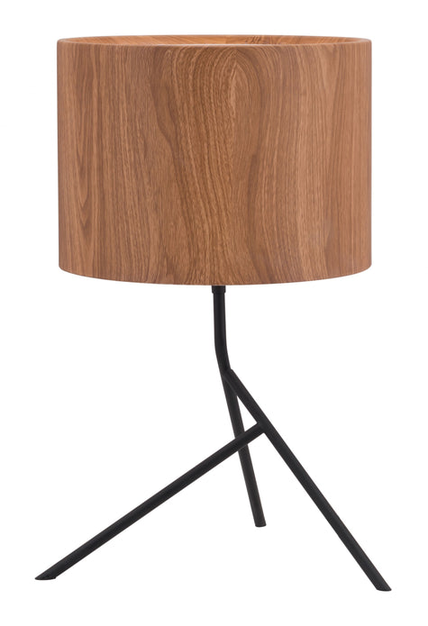 Brown and Black Treetop Table Lamp