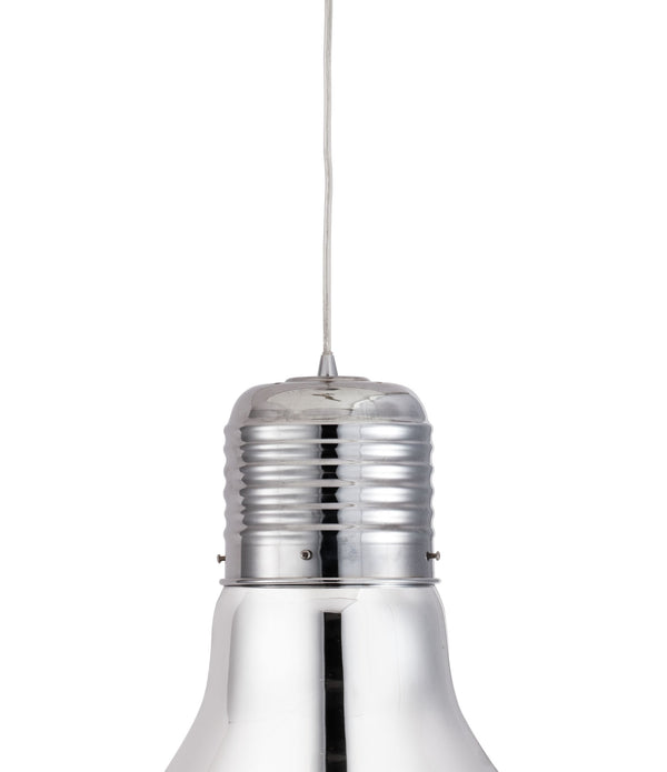 Silver Bulb Ceiling Lamp