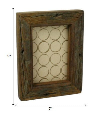 4x6 Petite Reclaimed Wood Vertical Frame