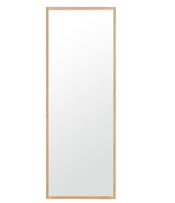 Wooden Full Length Mirror Floor Mirror with Stand