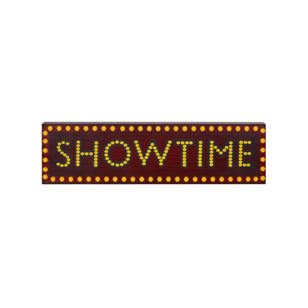 Wooden Showtime Wall Art