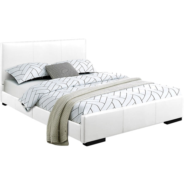 White Platform Twin Bed