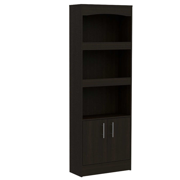 Catarina Black Bookcase Cabinet