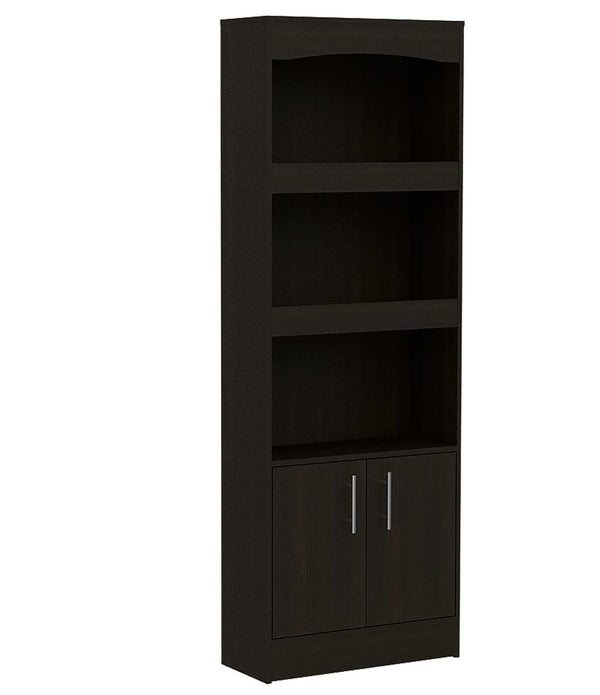 Catarina Black Bookcase Cabinet