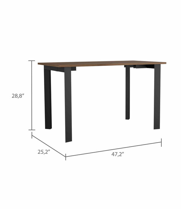 Minimalist Black Computer Table Desk