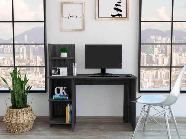 Modern Smokey Gray Computer Desk