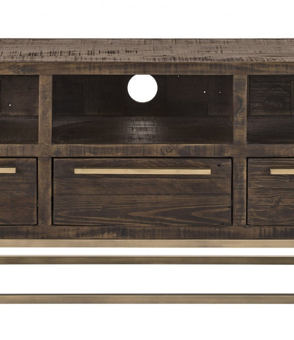 Contemporary Industrial Style TV Console