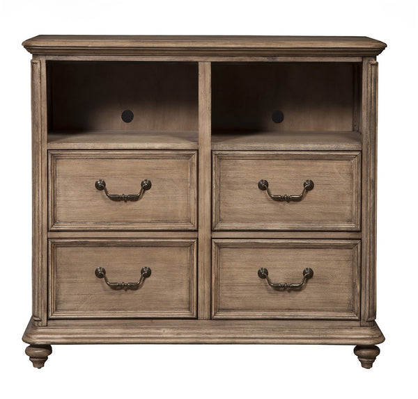 Sandy Truffle TV Console Cabinet