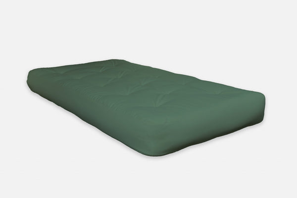 8' Green Double Poly Full Futon Mattress