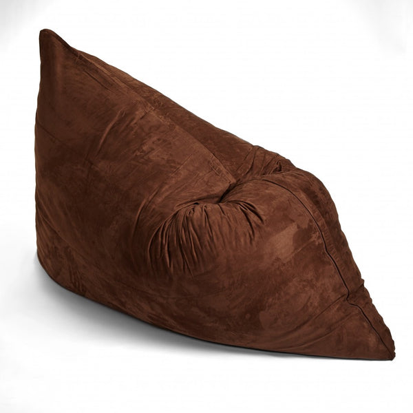 73' x 52' Brown Sofa Sack Bean Bag Lounger