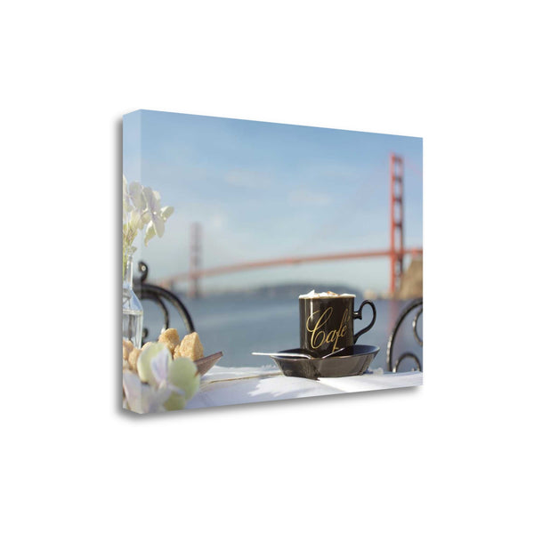 Café Mug Golden Gate Bridge 3 Giclee Wrap Canvas Wall Art