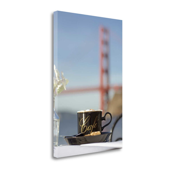 Up Close Café Mug Golden Gate Bridge 4 Giclee Wrap Canvas Wall Art