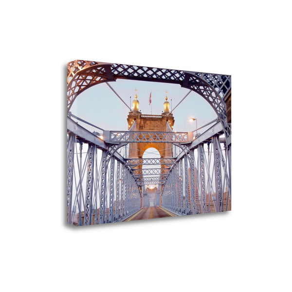 38" Spellbinding Suspension Bridge Giclee Wrap Canvas Wall Art