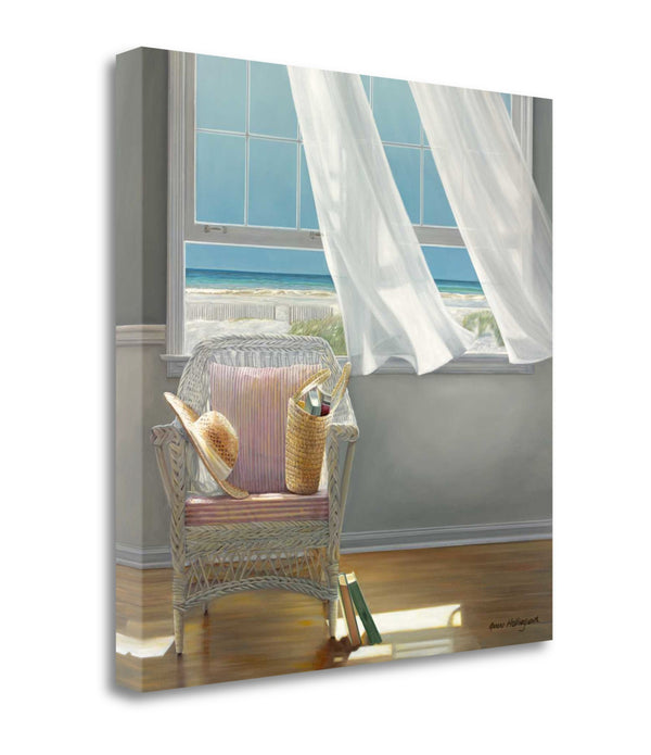 Relaxing Corner at Beach House 2 Giclee Wrap Canvas Wall Art