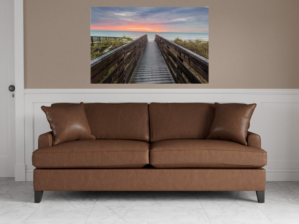 Beach Entrance 4 Giclee Wrap Canvas Wall Art