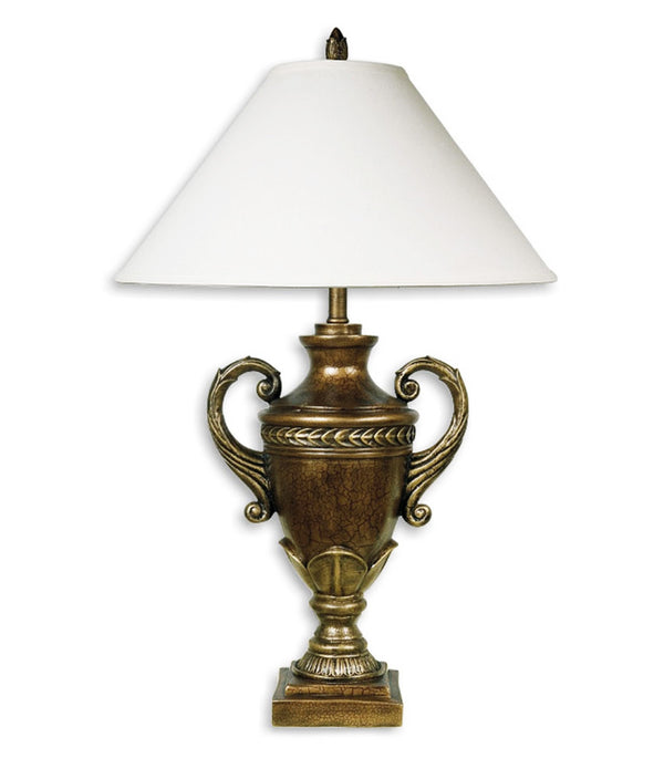 Antique Gold Trophy Table Lamp