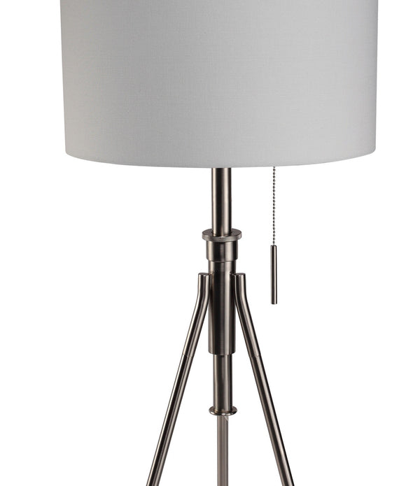 Gunmetal Adjustable Table Lamp