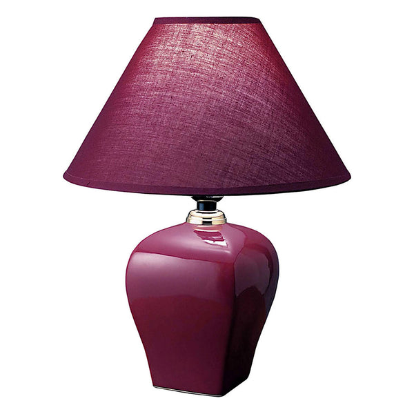 Minimalist Magenta Table Lamp