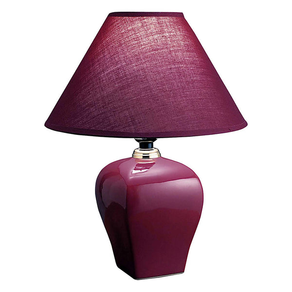 Minimalist Magenta Table Lamp